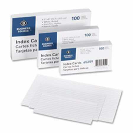 DAVENPORT & CO Ruled White Index Cards - White DA3741237